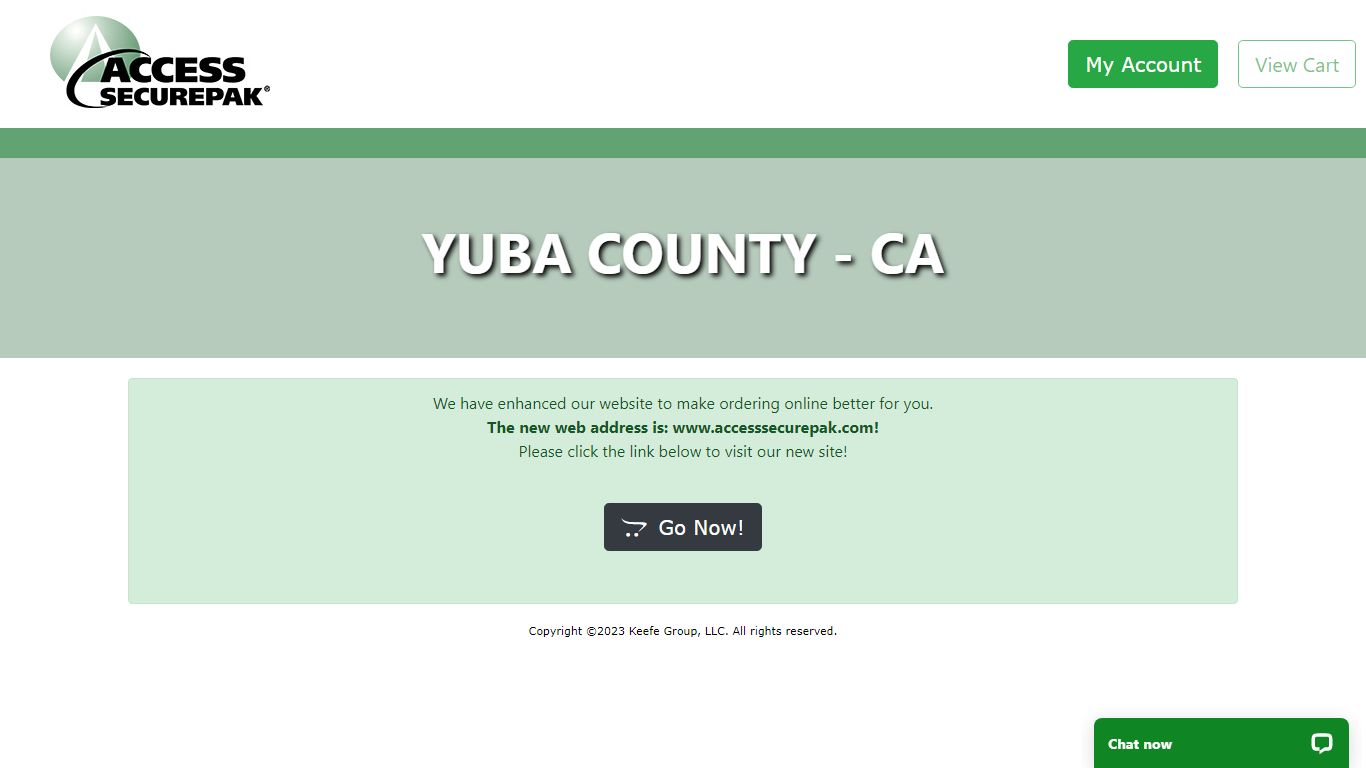 Yuba County Jail Package Program - CA - Access Securepak